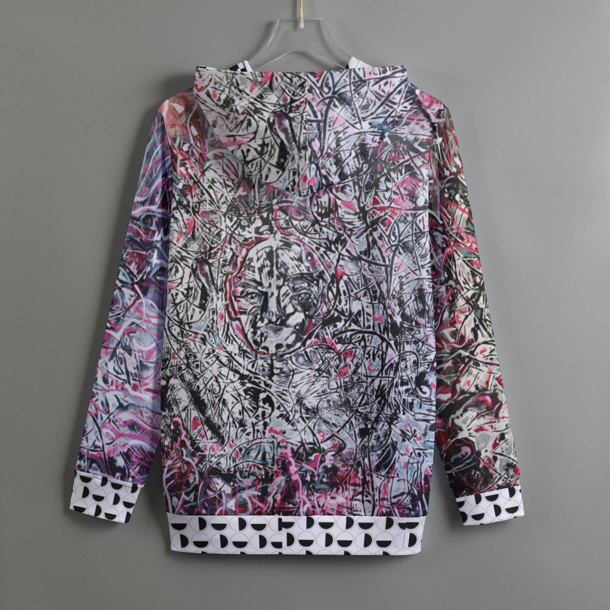 All-Over Print Women's Pullover Hoodie With Drawstring - Mycelium Heritage
