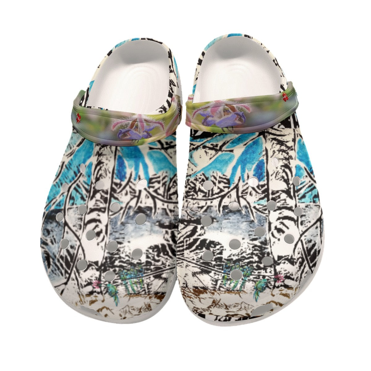 All-Over Print Classic Clogs - Landscape of Tree #1